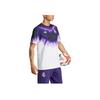 adidas Originals FW24 Série Maillot CNY Réel T-shirt Confortable Simple Doux à Manches Courtes Homme Hauts Violet Blanc JF2590