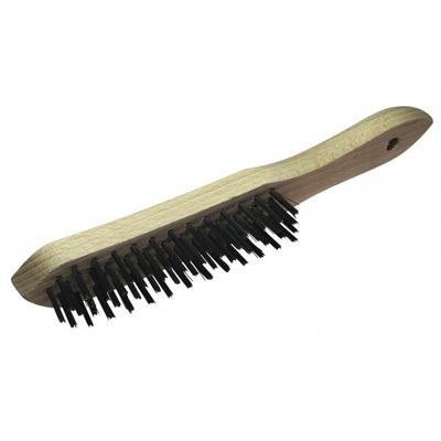 WIRE BRUSH A120 STEEL WIRE 5-ROW - SZ 15 S