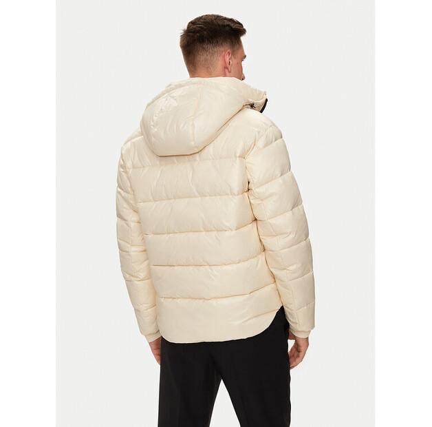 Winter Jacket BOSS H-Calando1 50520200 Ecru Regular Fit