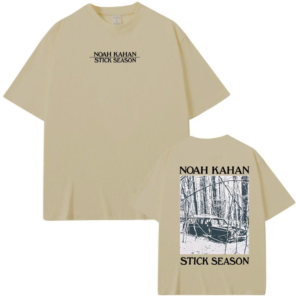 

Noah Kahan T-Shirt Stick Season Blue Spruce Tee Cotton Tshirt Summer Fashion Comfortable Clothing S пісочний