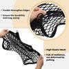Frienda 2 Pieces Stretchable Small Cargo Net Pocket Storage Mesh Net Elastic Automotive Storage Pouch With 8 Pieces Mounting Screws And Hooks For