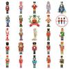 50PCS Nutcracker Graffiti Stickers Cute Playful Cartoon Fashion DIY Guitar Phone Laptop Suitcase Water Cup Skateboard Decals