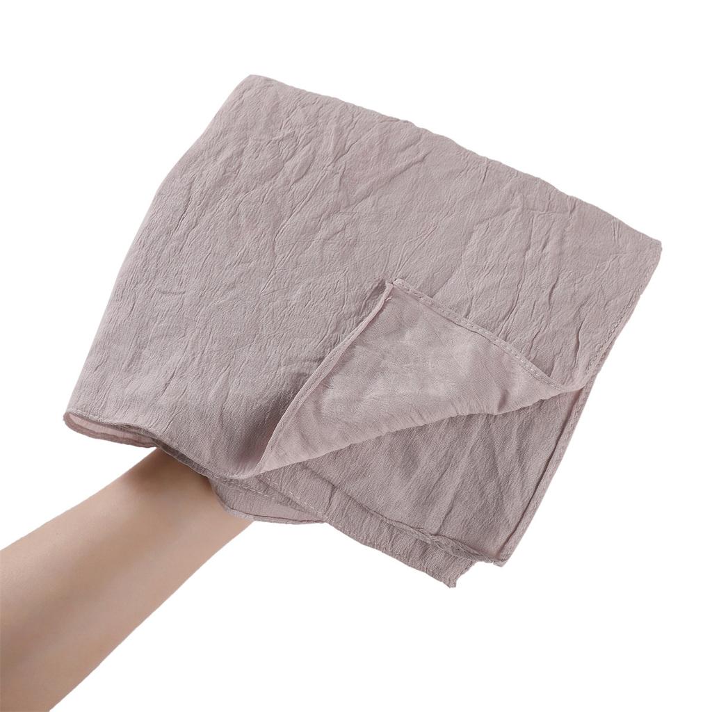 Soft Wrinkled Long Scarf For Women Summer New Solid Color Sunscreen Crumpled Scarves Shawl Foulard Viscose Female Wrap Shawls