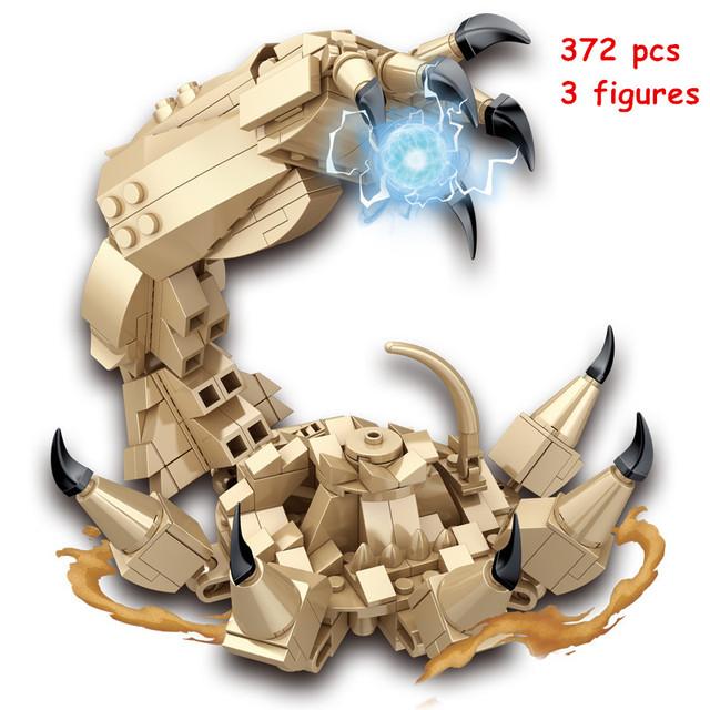 

Ninja Bijuu Uzumaki Naruto Kurama Kyuubi Nine Tailed Fox Building Blocks Kit Класичний мультфільм Аніме Фільм Модель Дитячі іграшки Подарунок