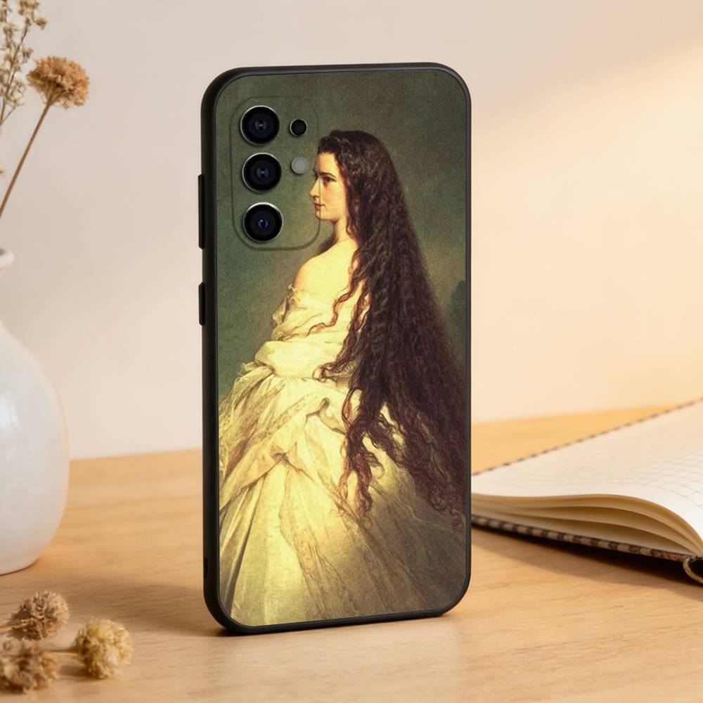 

Girl Art Painting Phone Case For Samsung S25,S24,S21,S22,S23,S30,Ultra,S20,Plus,Fe,Lite,Note,10,Black Cover Samsung S225G