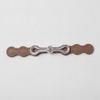 Clothing Fastener Easy-to-Attach Hook-and-Loop Clasp with Embossed