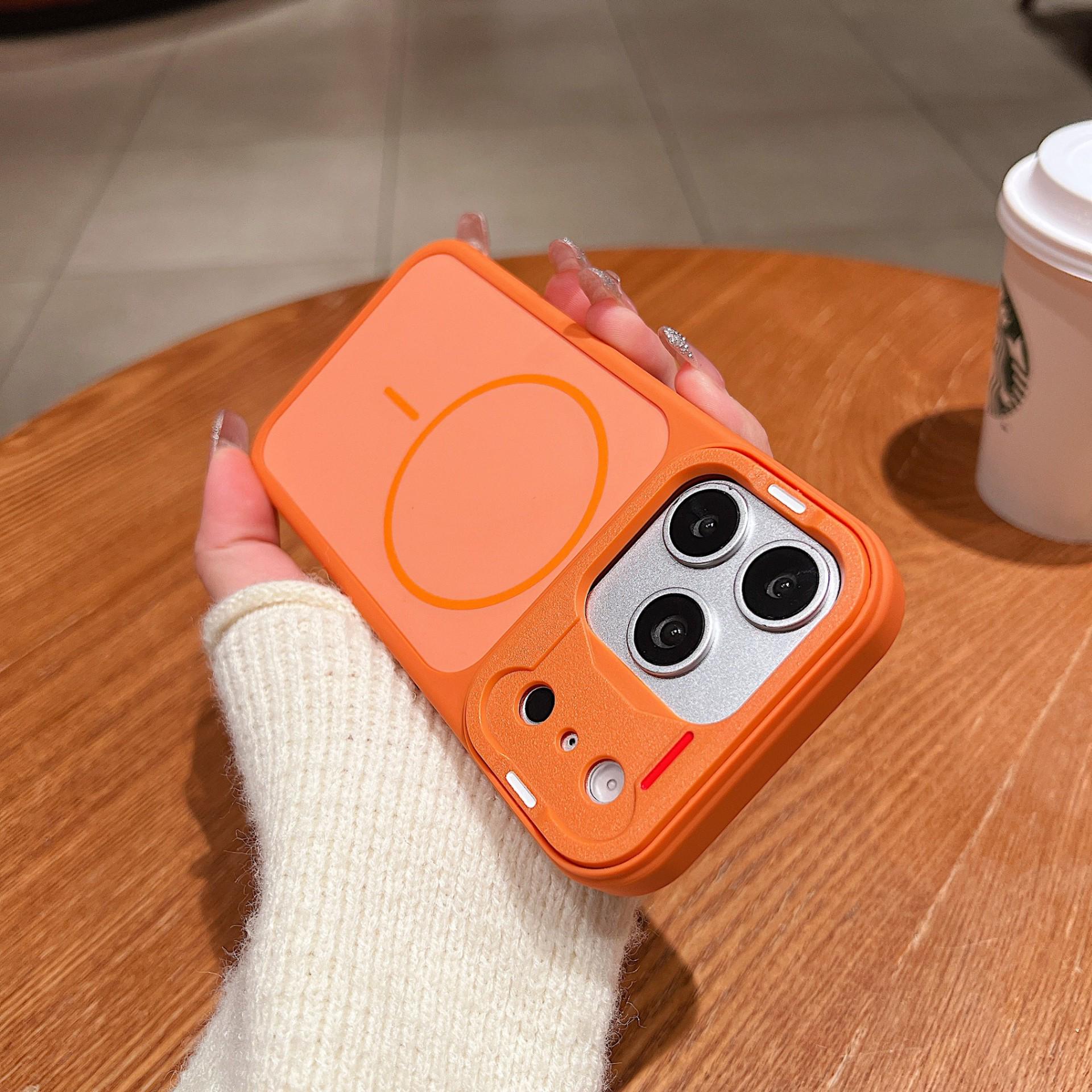 Premium Magnetic Frosted iPhone 17 Pro Max Case, Skin-like Feel, Drop-proof Protection. iPhone 15 Pro