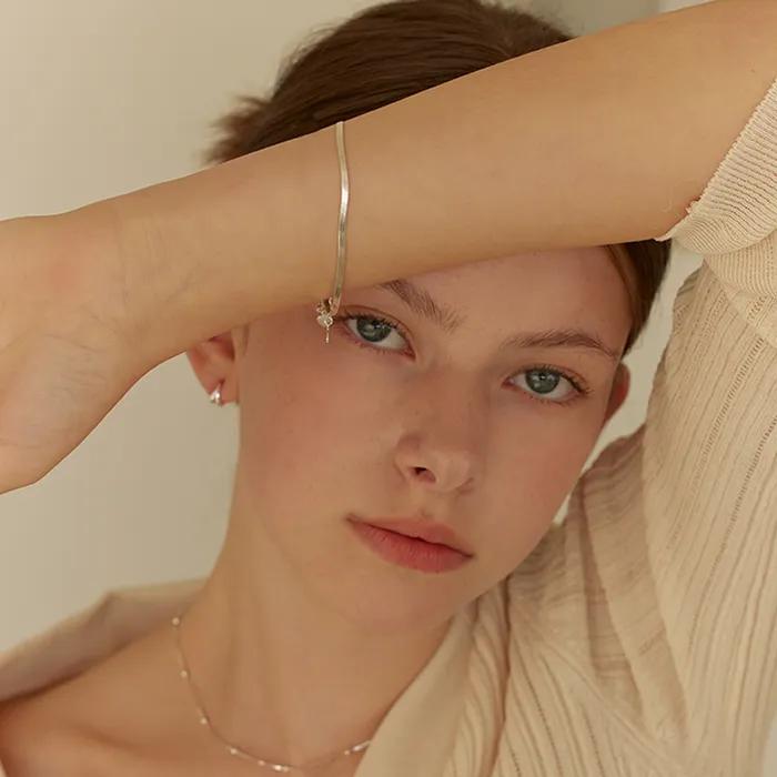 [Silver925] Shining snake bracelet