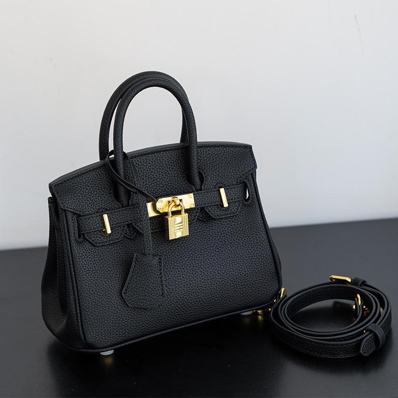 

Сумка-мессенджер с рисунком личи премиум-класса, вместительная, женская, платиновая, новинка 2025 года