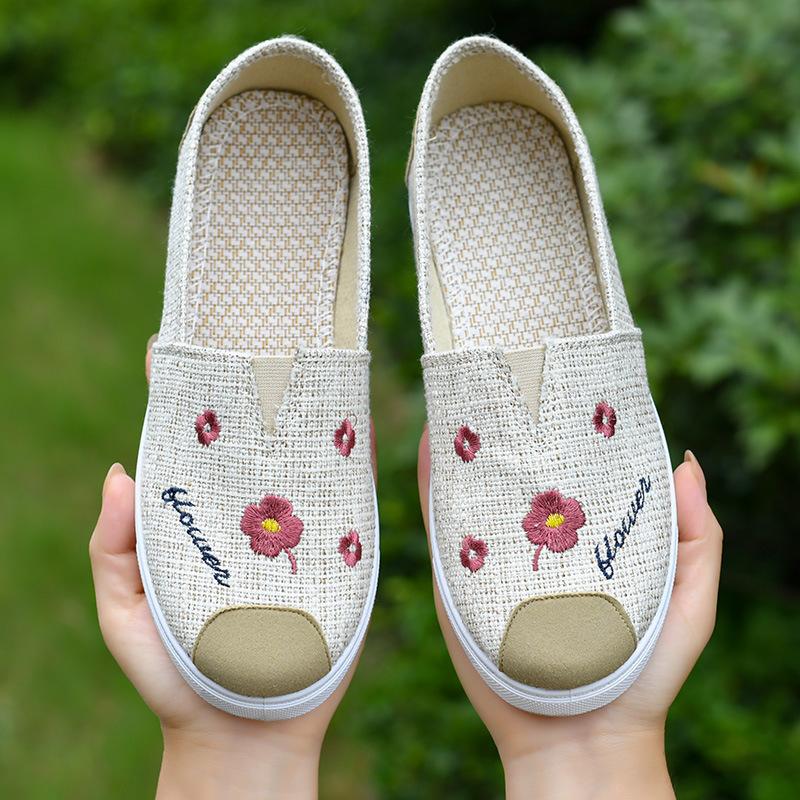 Versatile Cloth Shoes, Women's Shoes, Anti-slip Soft-soled Shoes, Casual Breathable and Durable Shoes