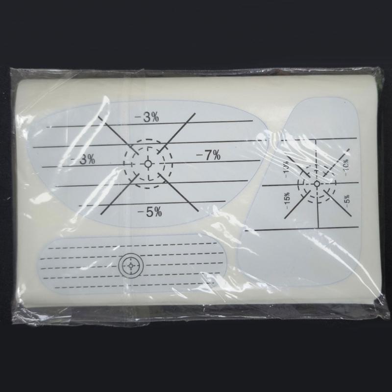 50pcs Golf Training Practice Aids Labels Putter and Iron Stickers Golf Impact Tape for Training Equipment