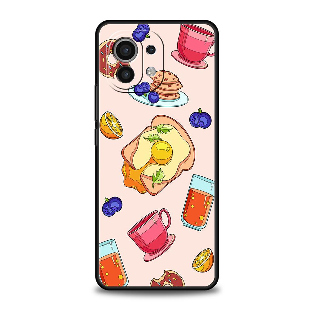 

Phone Case For Xiaomi 15 14 13 12 Lite 14T 13T 12T Pro Poco X7 X6 X5 X4 X3 NFC F7 Ultra F6 Pro Cover Fruit Juice Flower Pattern Xiaomi 14T
