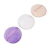 3 PCS Powder Puff Super Large Round Soft Velour Face Powder Pads Portable with Ribbon Makeup Puff