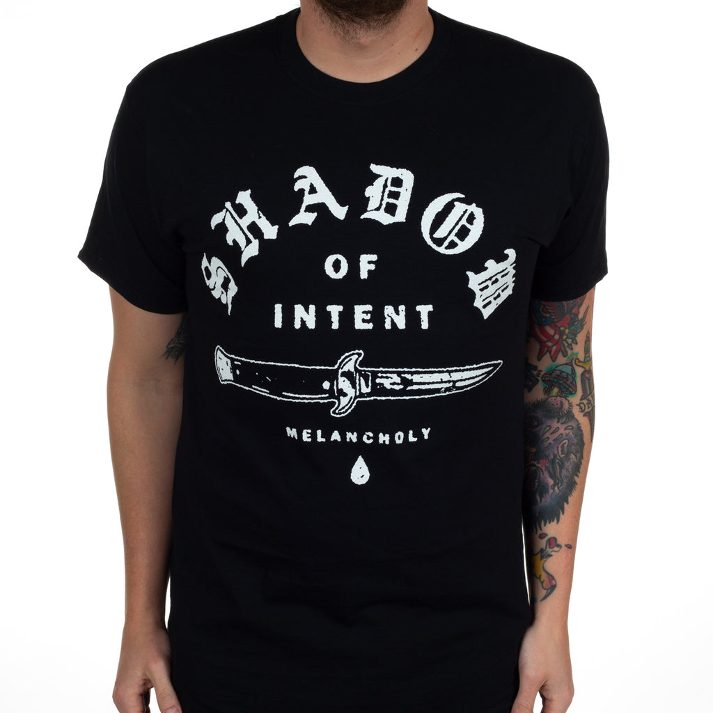 Pop Shadow of Intent Band Graphic Cotton T-shirt Unisex Summer Short Sleeve Fashion Brand Tee Luxury Casual Vintage Retro Top