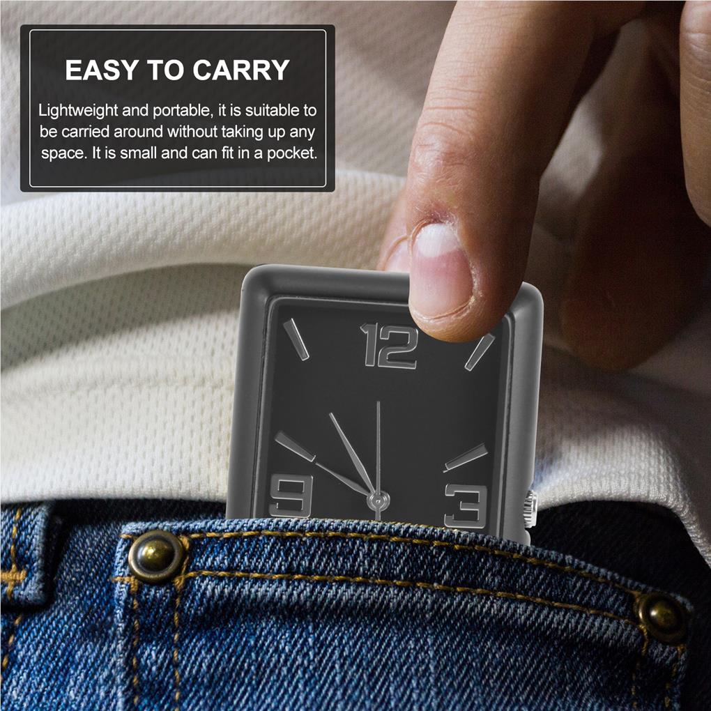 Car Dashboard Clock Stick-On Digital Automobile Clocks Modification Fitting Electronic Quartz Interior Accessories