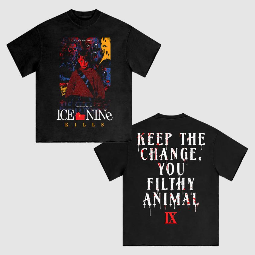 

Ice Nine Kills A Christmas Gory 2025 Home Alone Inspired TShirt Unisex Reprint Unisex T-Shirt S