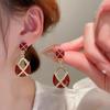 Französische Retro Königliche Hof Geometrische Tropföl Vintage Ohrringe - Hochwertige Modische Ohrstecker, Vielseitige und Stilvolle Accessoires