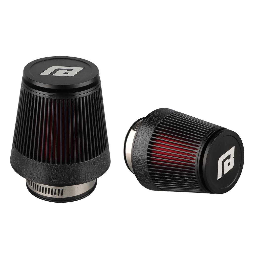 NIBBI CNC Motorcycle Air Filter Universal 42mm 48mm 54mm MushroomHead Air Cleaner Filter Carburetor Intake Pipe Modified Scooter