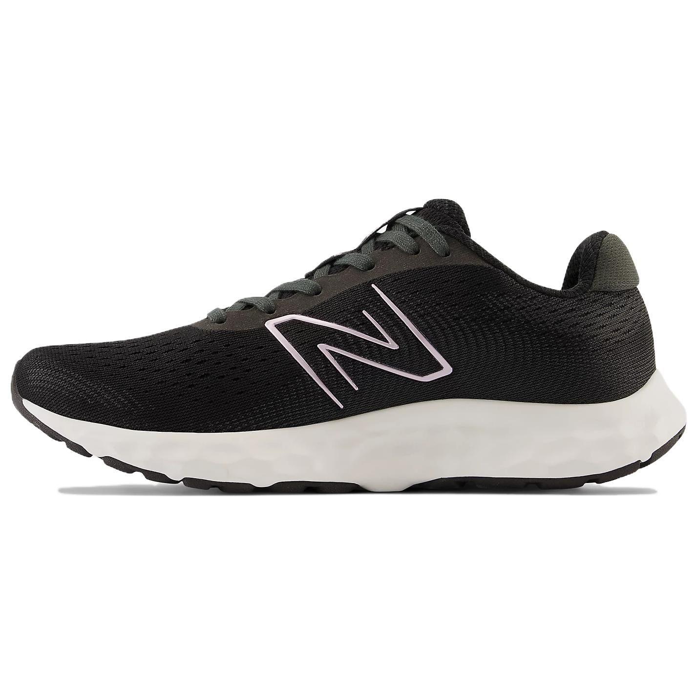 New Balance 520v8 Cushioning Running Shoes Black White Women s W520LB8 36