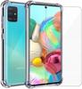 CASE ANTI-SHOCK CLEAR for Samsung Galaxy A71 5G + Glass