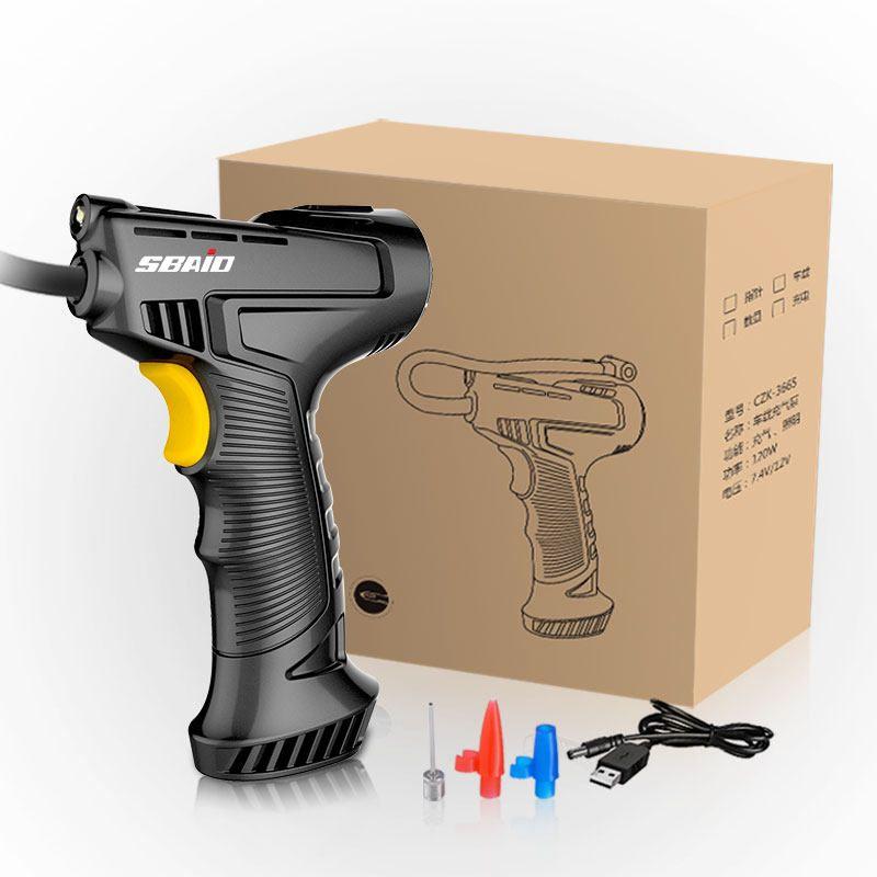 Brand New 3665 Mini Portable Handheld Electric Car Air Pump Suitable for Home Use, Cars, Basketball, and Electric Vehicles