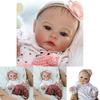 Silicone Reborn Baby Doll 46cm With Realistic Features For Collectors And Giftgiving