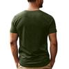 Beliebtes Herren T-Shirt mit Aufdruck, Rundhals, Kurzarm