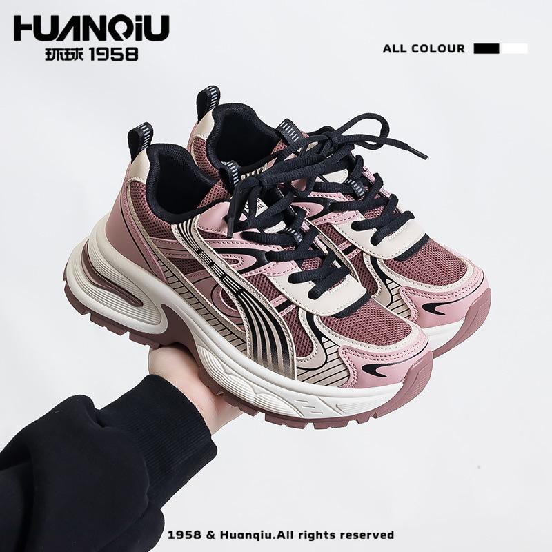 Global dopamine thick-soled walking shoes increase by 22 autumn high-value new casual sports shoes 35