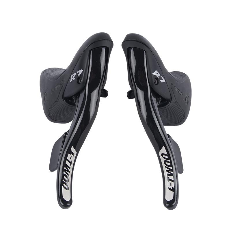 

LTWOO R7 Групсет для шоссейного велосипеда 2x10 скоростей с манетками и 20-скоростными переключателями для руля-барана