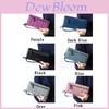 Women's Luxurious Leather Zipper Long Wallet With Large Capacity And Hasp Handbag