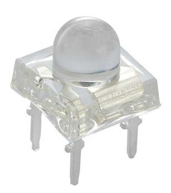 3mm/5mm Piranha LED Lights - Multi-Color, Four-Leg, White-Head F3F5 Diodes