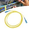 SC SC Optical Fiber Jumper Connector Single Model 9.84ft PVC