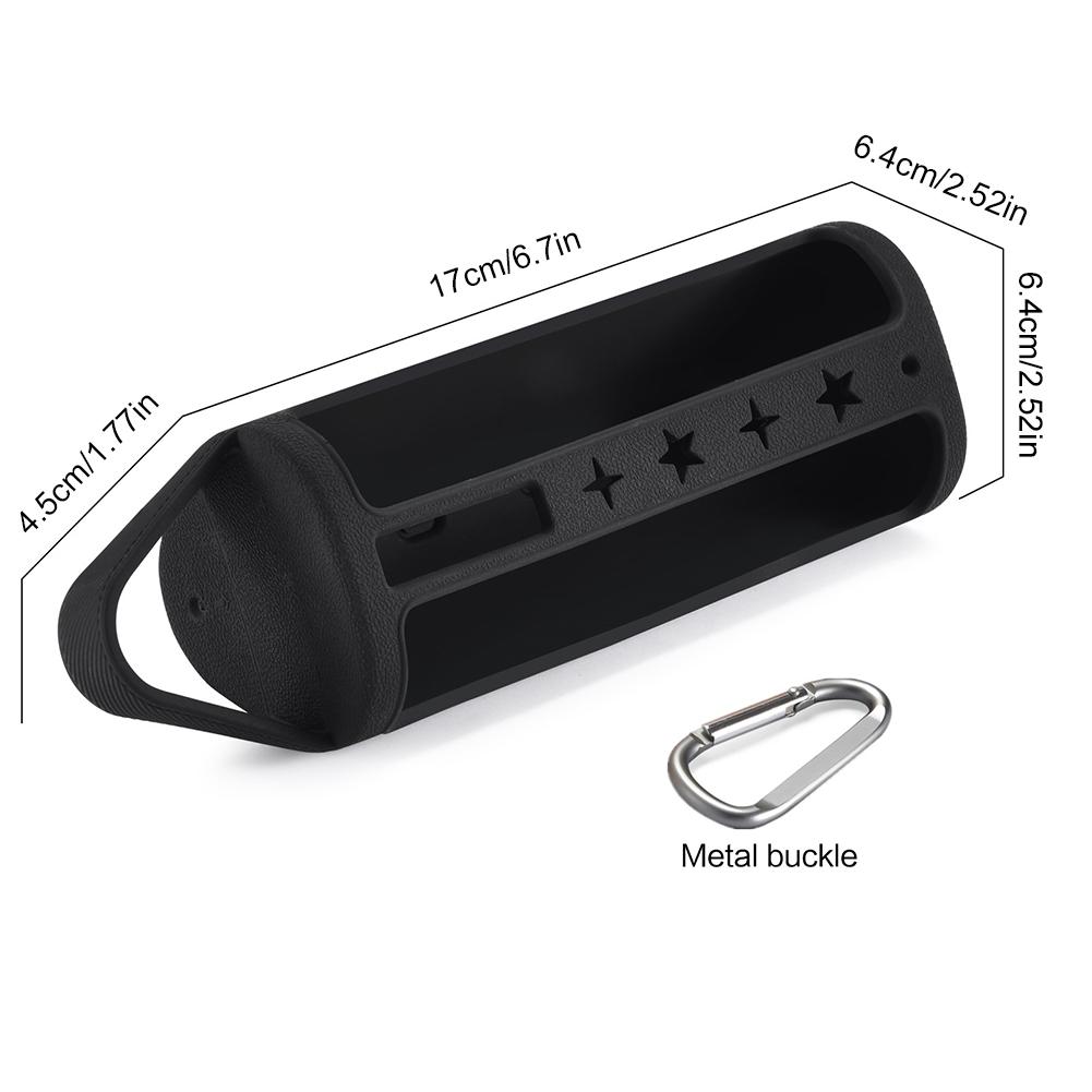 Silicone Case Protective Cover Portable Speaker Case Shockproof Anti-Scratch Soft Skin Sleeve for Sonos Roam/Roam2