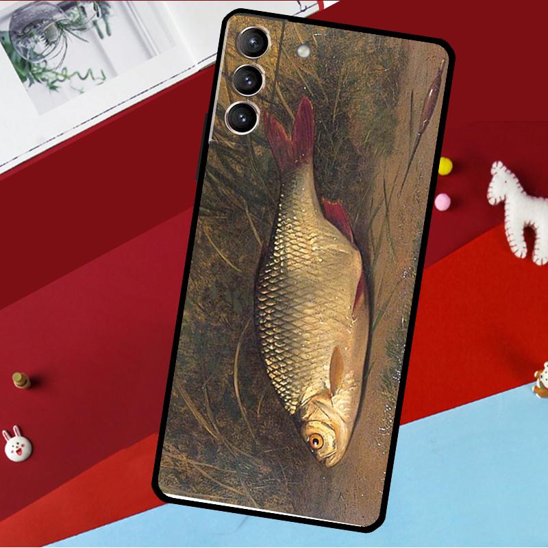 Chub Carp Fish Funda For Samsung Galaxy S26 S25 S23 S22 S20 S24 Ultra S9 S10 Plus S21 FE S25 FE Phone Case