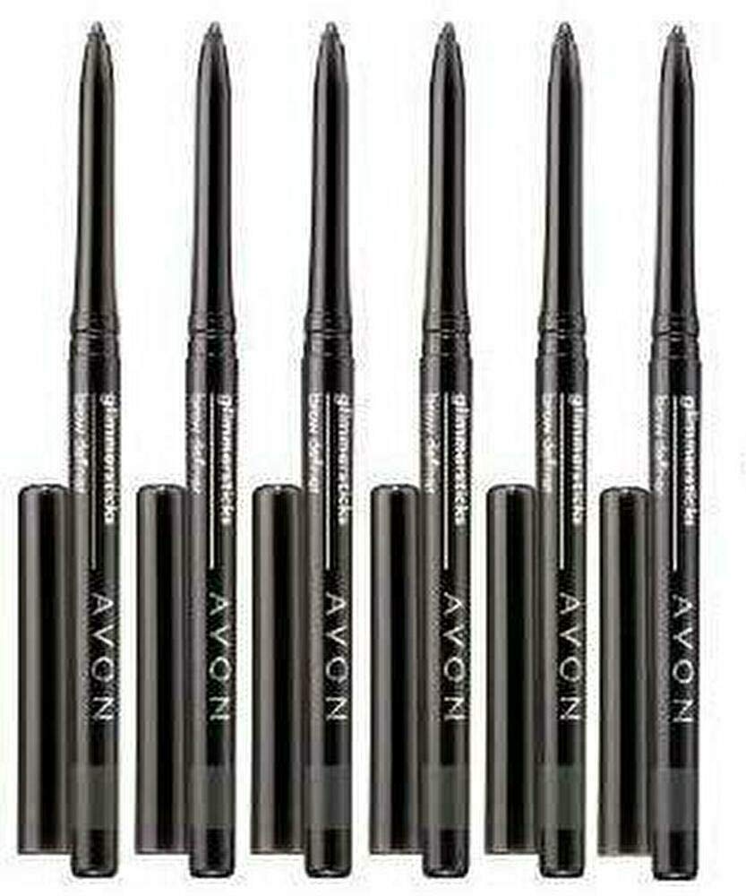 

Avon Soft Stick Eyebrow EB201 Мягкий черный 6 шт. чёрный