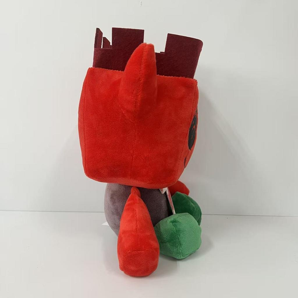 Game Forsaken JX1DX1 Plush Doll 25cm Peripherials Plushies King Cube Stuffed Toys Collectibles Decoration Gifts