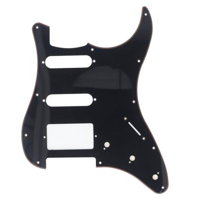 Plastic Guitar Pickguard 11 Mounting Holes 3 Layer HSS Scratch Guard Plate Replacement for ST Electric Guitars