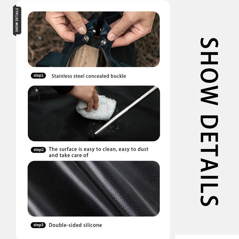 Camping Fireproof Mat Hexagonal Folding Heat Resistant Flame Retardant Insulation Pad Stove Anti Flame Padding Camping Supplies