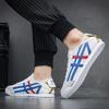 Shoes for Men Breathable Lace Up Flat Bottom Sports Shoes Soft Sole Walking Shoes Forrest Gump Classic Running Shoes Sneakers
