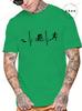 Unisex Fashion Casual Tee Tops Cool Funny Triathlon Heartbeat Design Print Tshirt Summer Unisex T Shirt Oneck Male Tees Tshirt Tops