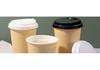 Thickened 250/400ml Disposable Coffee Cups with Lids for Hot and Cold Drinks