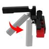 Type 75 Oblique Track Caps  Steel T Track Retainer Precisions Cutting Tool Aluminum Track Caps  Easy To Use for Woodworking