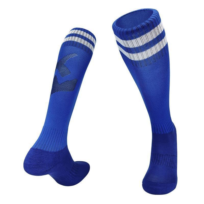 Over-knee Football Socks Men's and Women's Stockings Towel Bottom Sweat-absorbing Non-slip Sports Socks Children's Adult Breathable Thickened Socks