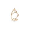3D Cat Ear Outline Elf Earrings for Women – Simple & Creative Metal Design