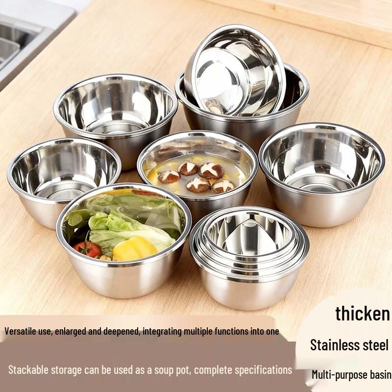 Thickened Stainless Steel Multi-Purpose Kitchen Basin