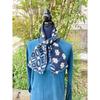 Used B67 Rags, Stole, Old Cloth, Remake, Indigo Dye, Kasuri, Patchwork, Patching, Sashiko