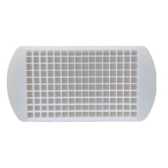 Mini Ice Cube Trays Silicone 160 Cavity Ice Molds BPA Free Easy Release Reusable Small Ice Cubes Maker for Whiskey Cocktails Drinks Coffee