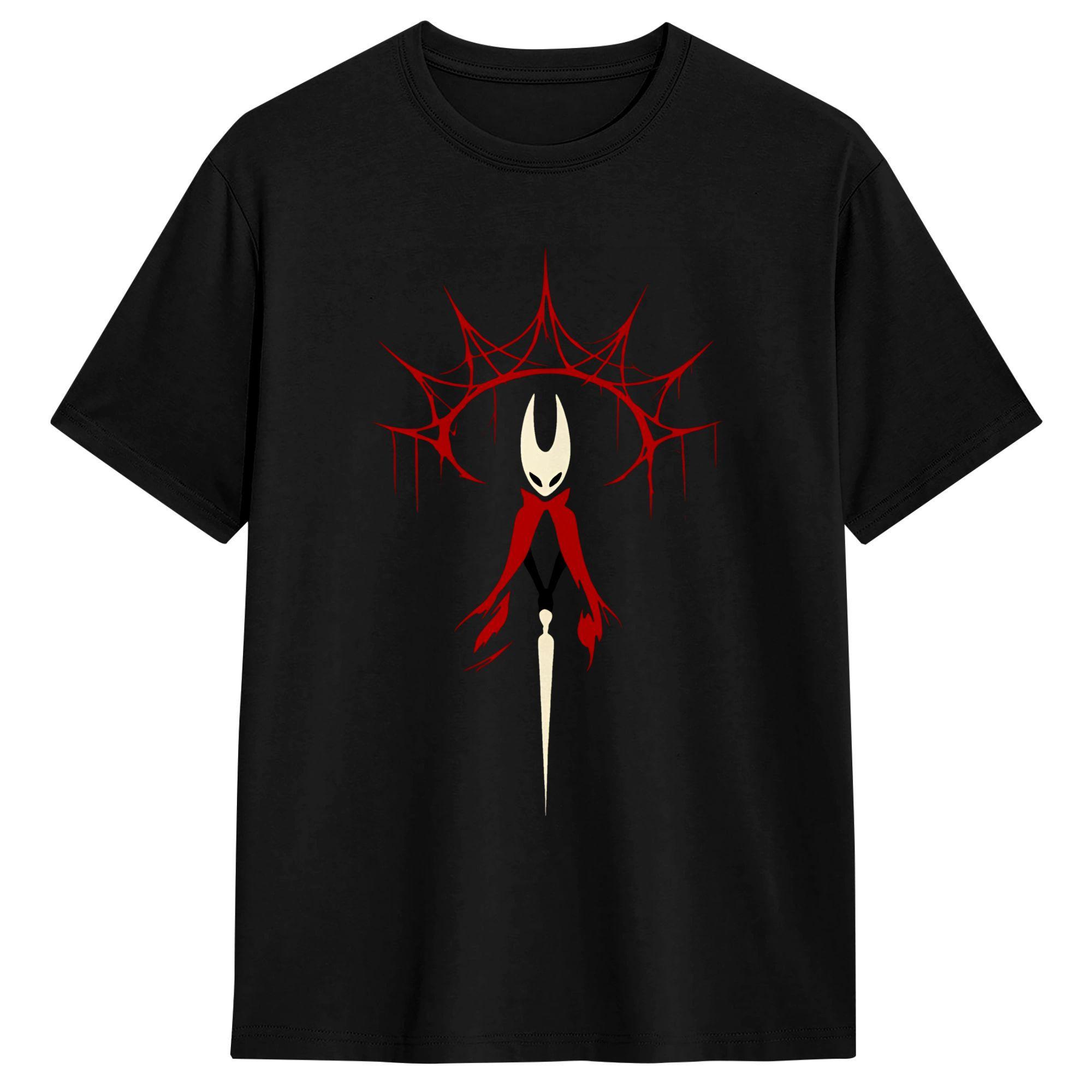

Streetwear TShirt Summer Fire Dash Hollow Knight Hippie TShirts Cotton Tshirt for Unisex Y2K Basic Short Sleeve Clothes 4XL