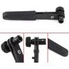 1/4" Iron Ratchet Wrench Screwdriver Bits Quick Socket Tool, Black