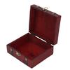 Wooden Treasure Chest Retro Chinese Style Durable Cedarwood Wide Application    Vintage Jewelry Box for Jewelry Files